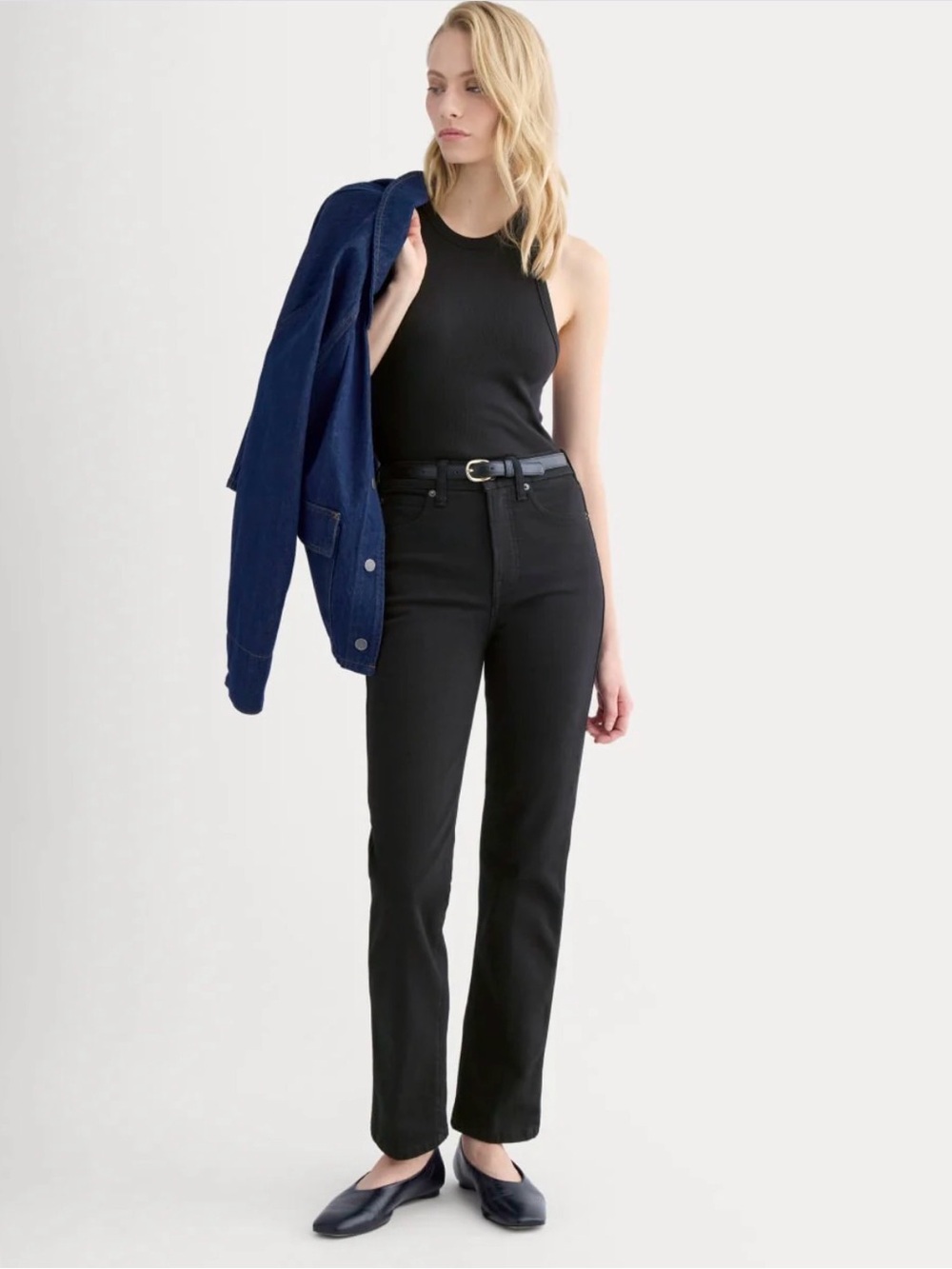 Everlane Women’s High Rise Cigarette Jean size 26